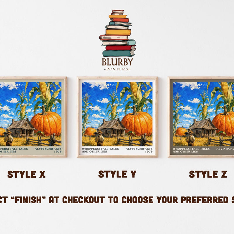 Whoppers: Tall Tales And Other Lies Literary Art Print by A. Schwartz