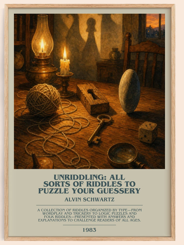 Unriddling: All Sorts Of Riddles To Puzzle Your Guessery Bookish Wall