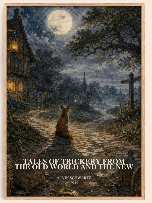 Tales Of Trickery From The Old World And The New Book Watercolour