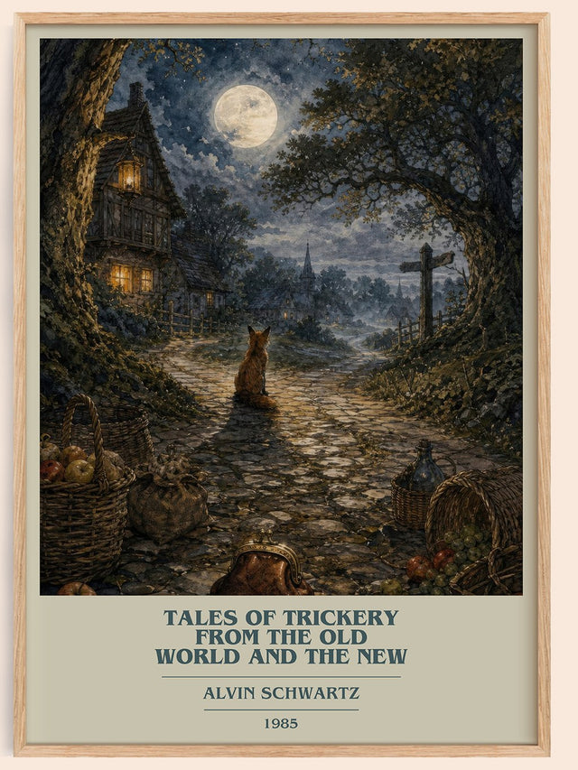 Tales Of Trickery From The Old World And The New Book Cover Poster –