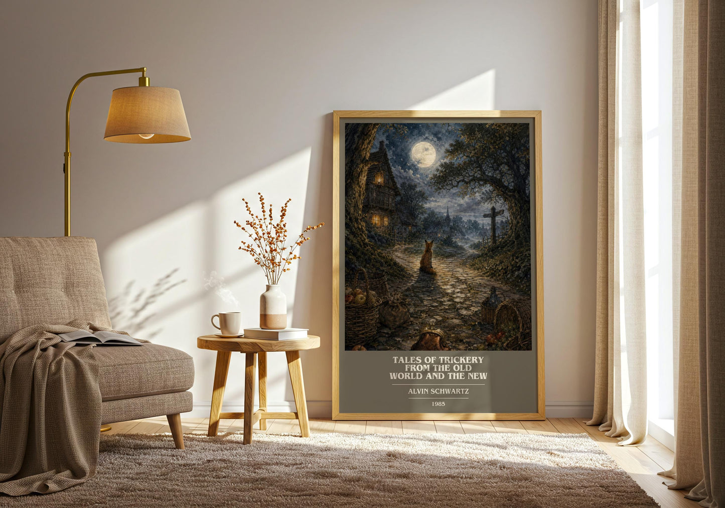 Tales Of Trickery From The Old World And The New Book Cover Poster –