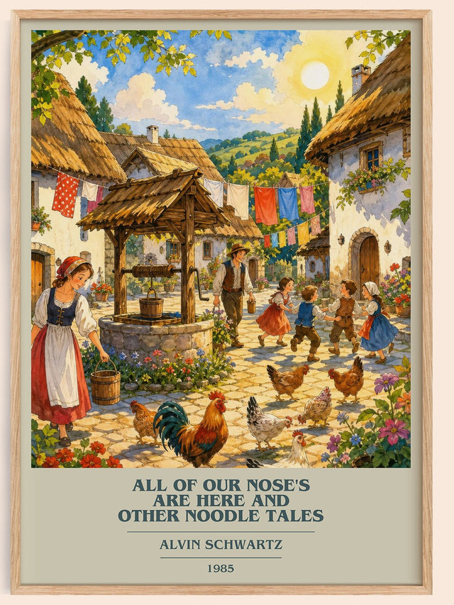 All Of Our Nose'S Are Here And Other Noodle Tales Book Cover Poster –