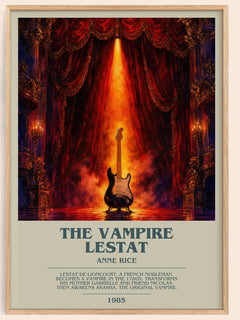 The Vampire Lestat Bookish Wall Art by Anne Rice