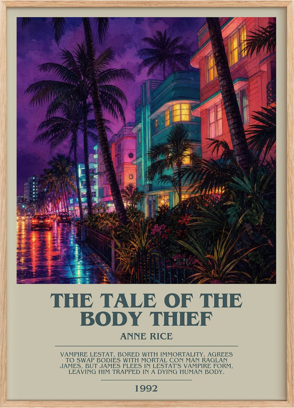 The Tale Of The Body Thief Bookish Wall Art by Anne Rice