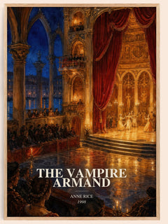 The Vampire Armand Book Watercolour Illustration by Anne Rice