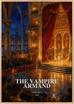 The Vampire Armand Book Watercolour Illustration by Anne Rice