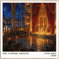 The Vampire Armand Literary Art Print by Anne Rice