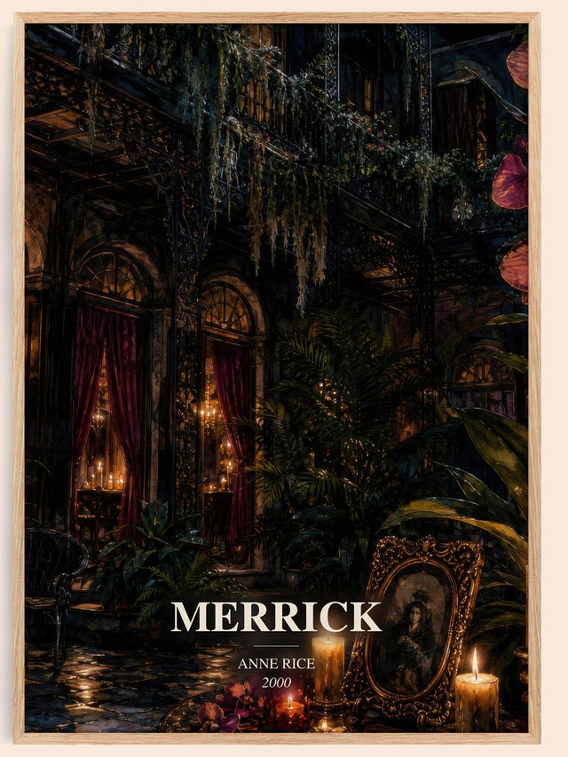 Merrick Book Watercolour Illustration by Anne Rice