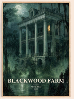 Blackwood Farm Book Watercolour Illustration by Anne Rice