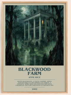Blackwood Farm Bookish Wall Art by Anne Rice