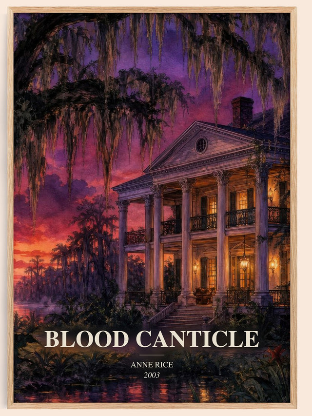 Blood Canticle Book Watercolour Illustration by Anne Rice