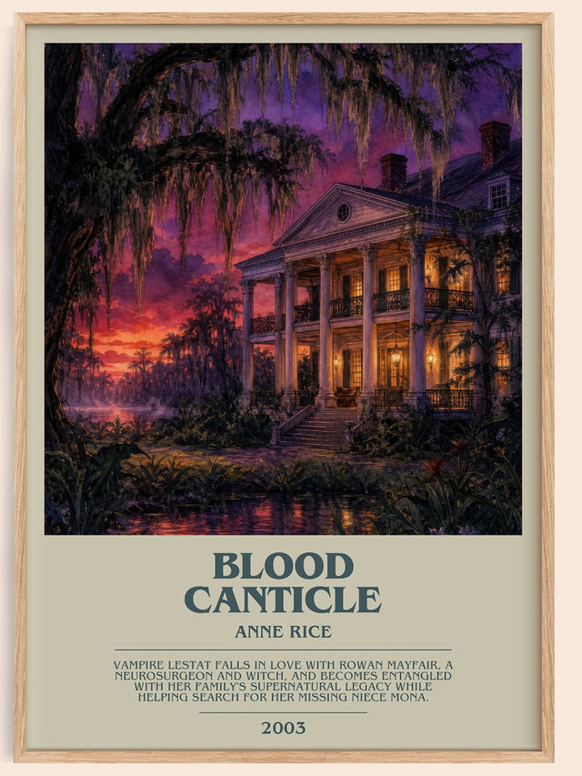 Blood Canticle Bookish Wall Art by Anne Rice