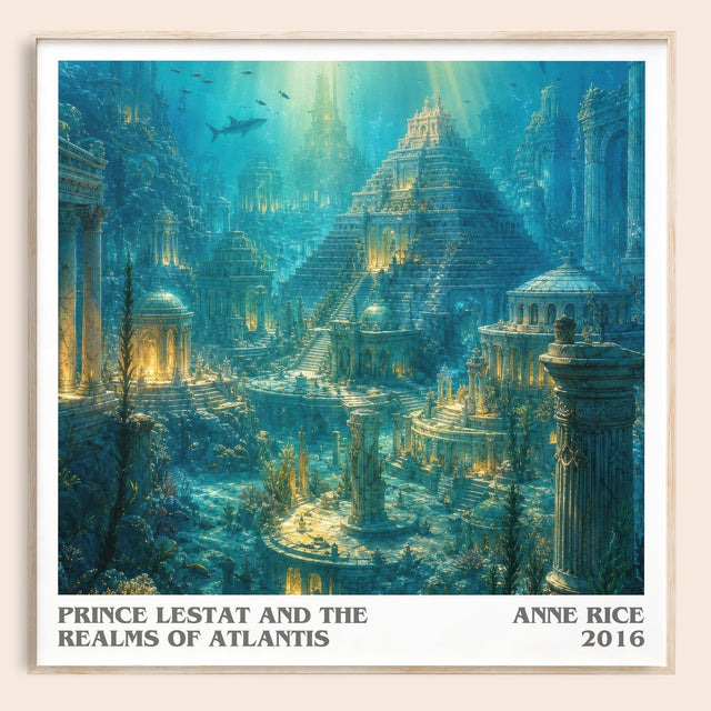 Prince Lestat And The Realms Of Atlantis Literary Art Print by A. Rice
