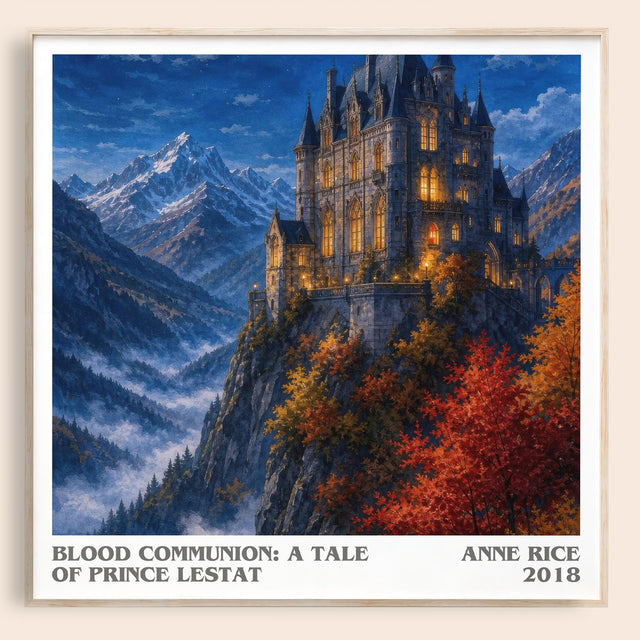 Blood Communion: A Tale Of Prince Lestat Literary Art Print by A. Rice