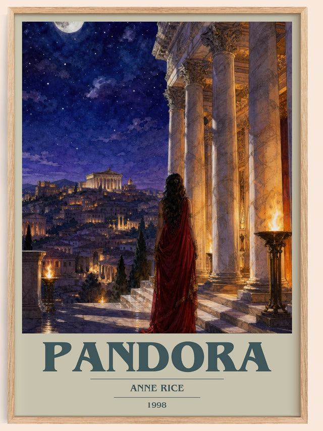 Pandora Book Cover Poster by Anne Rice