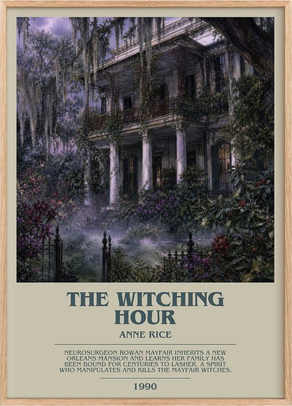 The Witching Hour Bookish Wall Art by Anne Rice