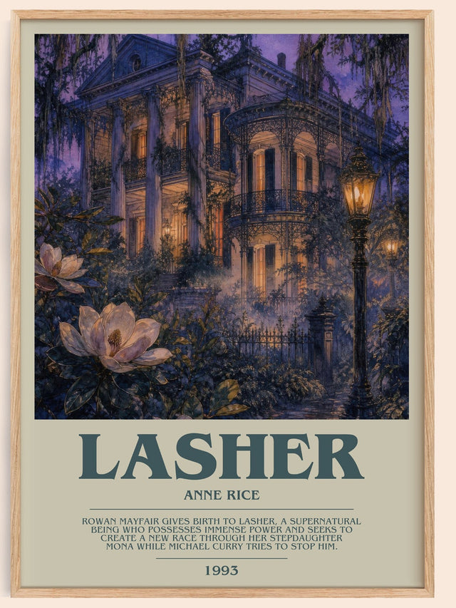 Lasher Bookish Wall Art by Anne Rice