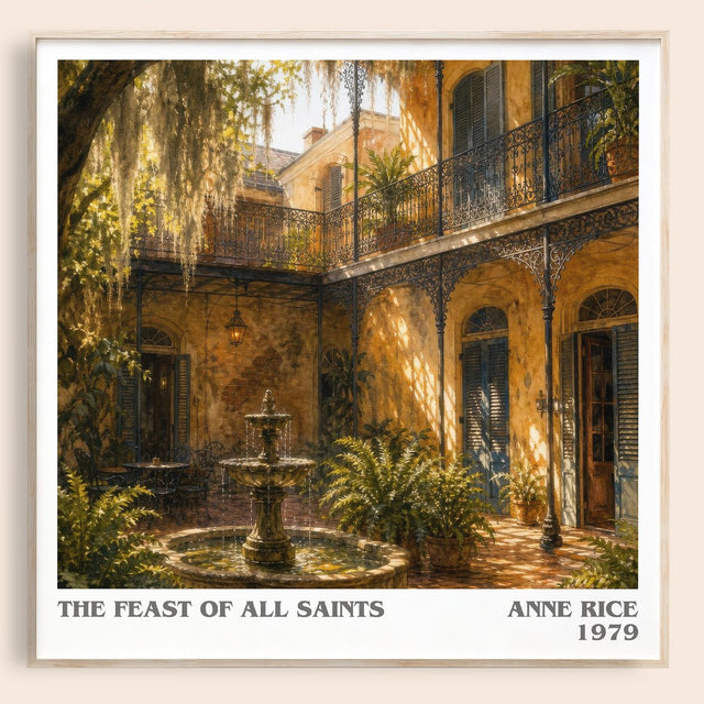The Feast Of All Saints Literary Art Print by Anne Rice