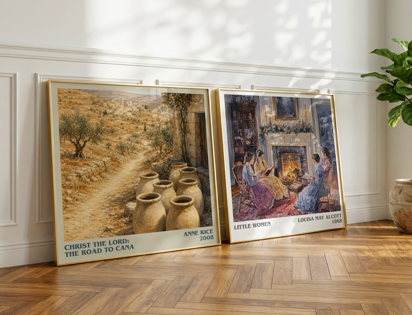 Christ The Lord: The Road To Cana literary print on bookshelf – Anne Rice fan gift