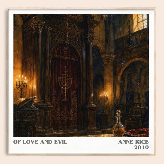 Of Love And Evil Literary Art Print by Anne Rice