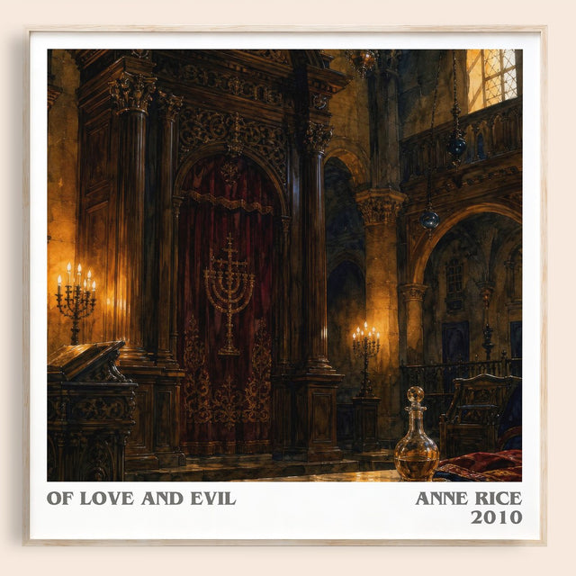 Of Love And Evil Literary Art Print by Anne Rice