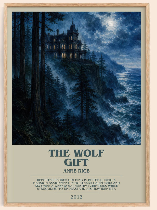 The Wolf Gift Bookish Wall Art by Anne Rice