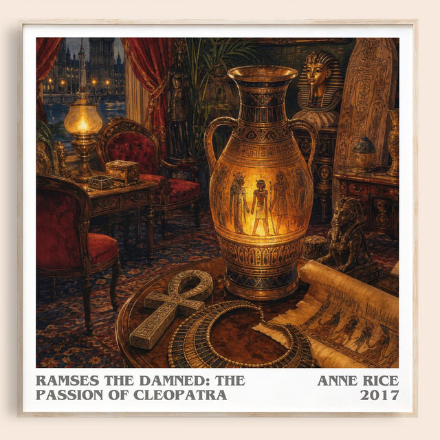 Ramses The Damned: The Passion Of Cleopatra Literary Art Print – A.