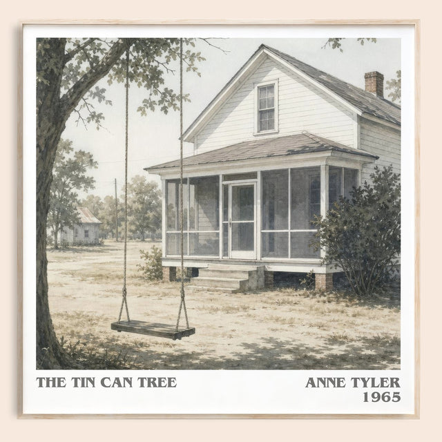 The Tin Can Tree Literary Art Print by Anne Tyler