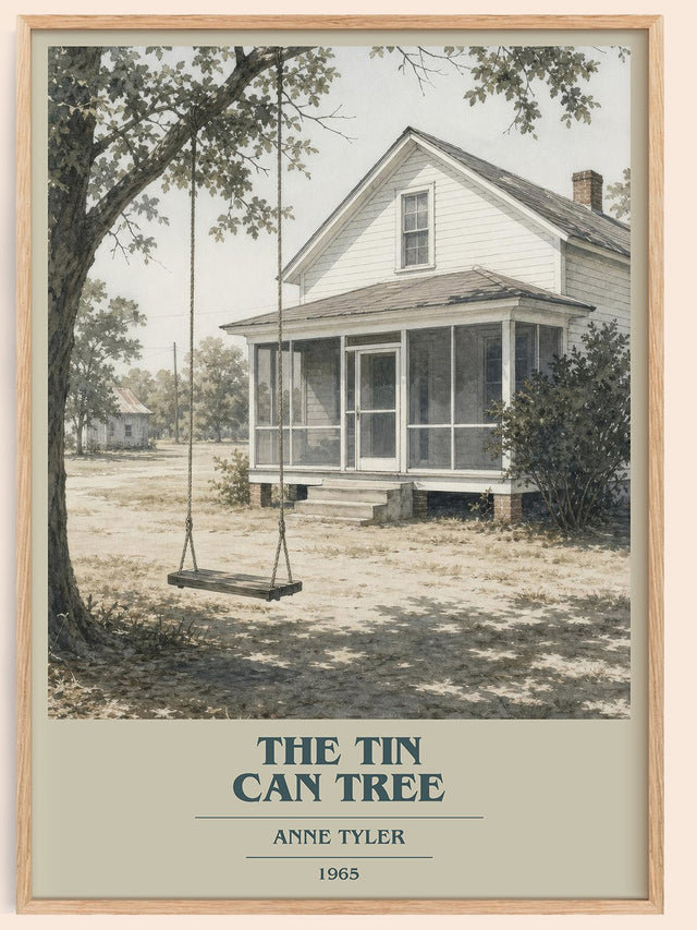 The Tin Can Tree Book Cover Poster by Anne Tyler