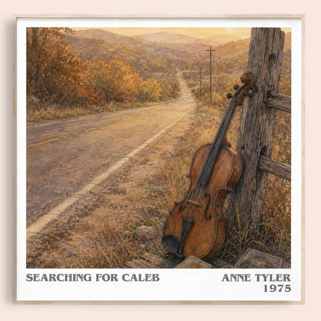 Searching For Caleb Literary Art Print by Anne Tyler