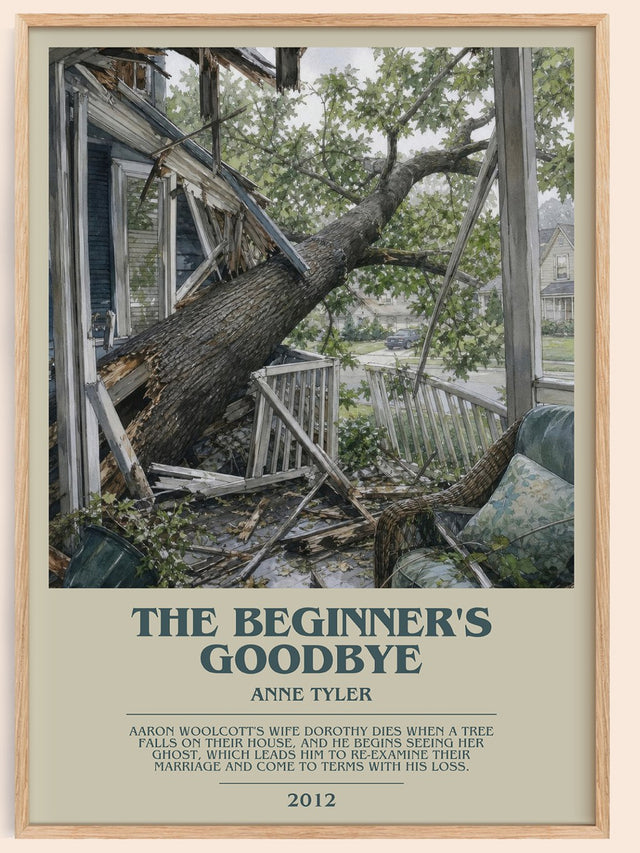 The Beginner'S Goodbye Bookish Wall Art by Anne Tyler