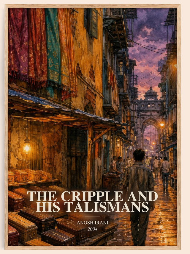 Cripple And His Talismans Book Watercolour Illustration by Anosh Irani