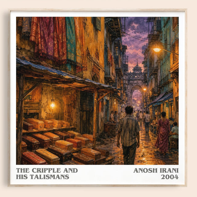 The Cripple And His Talismans Literary Art Print by Anosh Irani