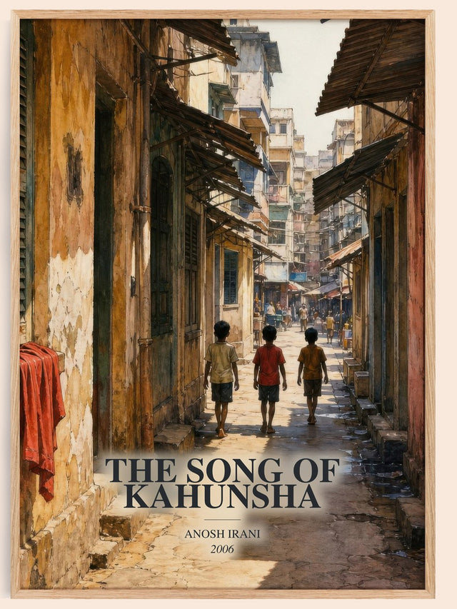 The Song Of Kahunsha Book Watercolour Illustration by Anosh Irani