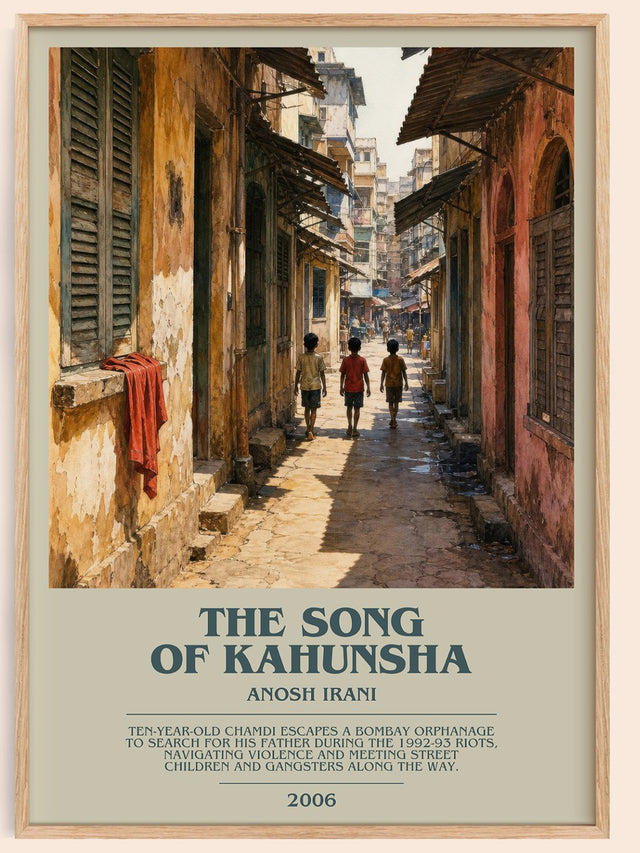 The Song Of Kahunsha Bookish Wall Art by Anosh Irani