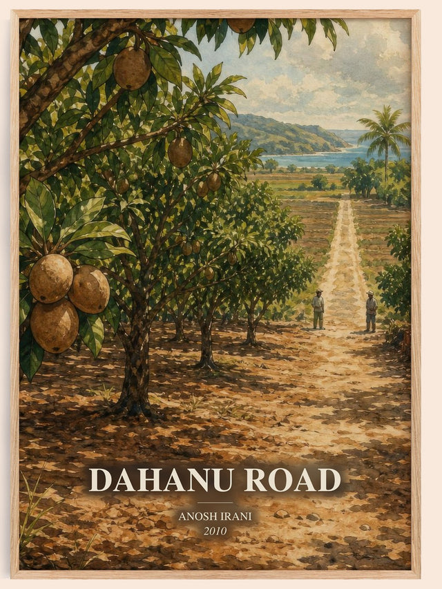 Dahanu Road Book Watercolour Illustration by Anosh Irani