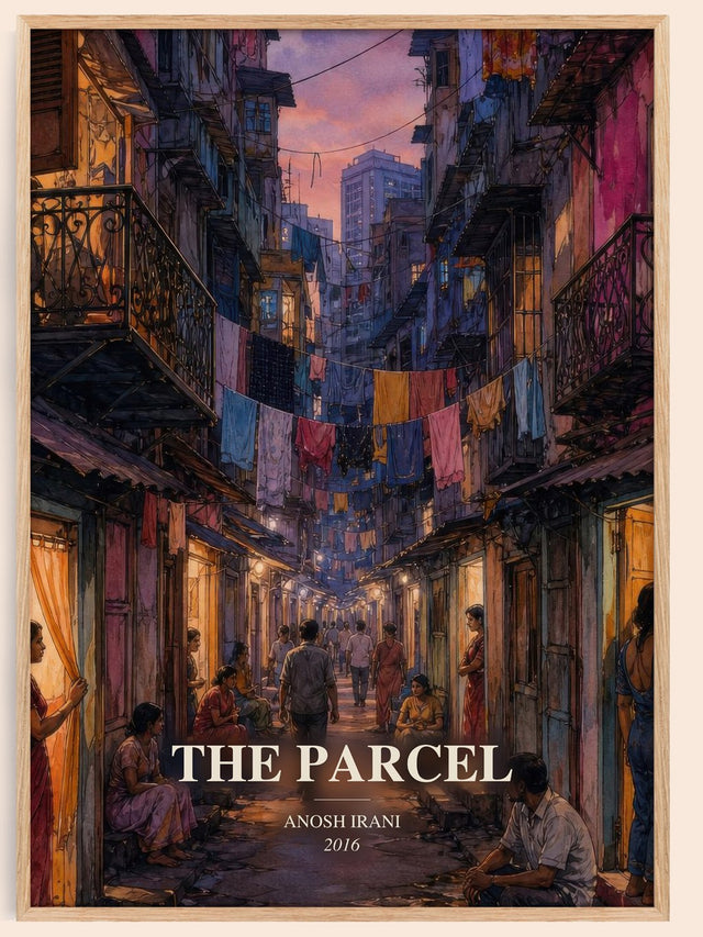 The Parcel Book Watercolour Illustration by Anosh Irani