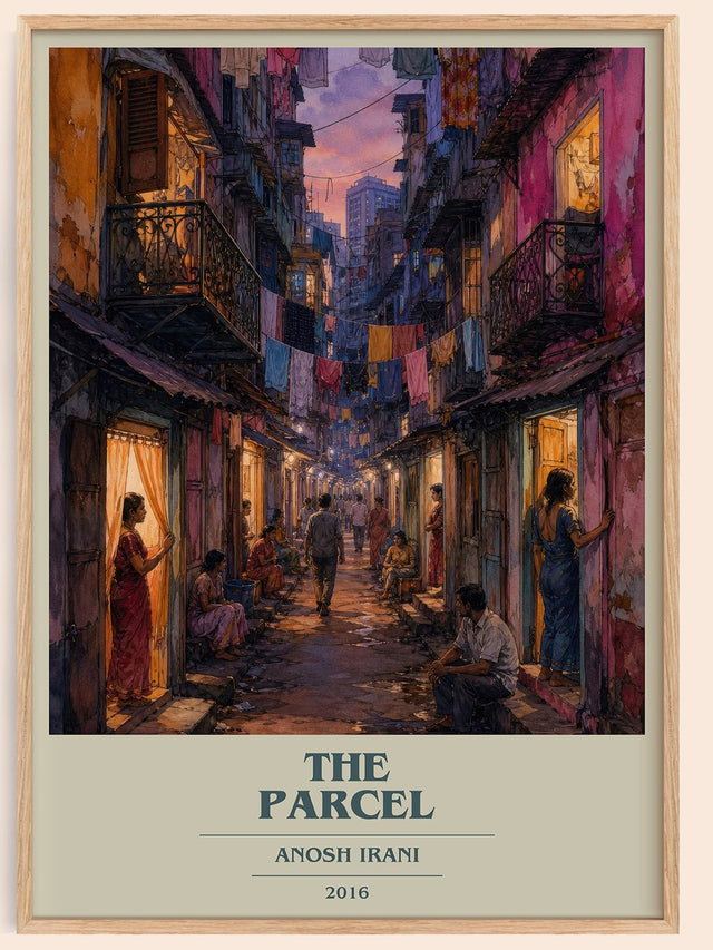 The Parcel Book Cover Poster by Anosh Irani