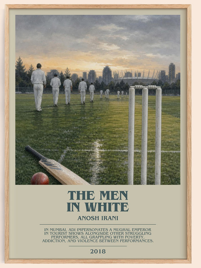 The Men In White Bookish Wall Art by Anosh Irani