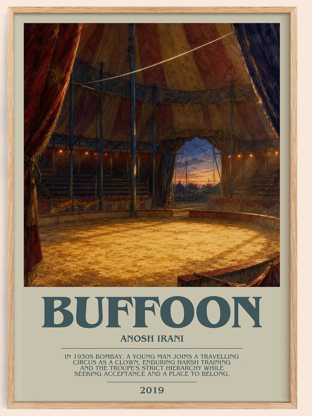 Buffoon Bookish Wall Art by Anosh Irani
