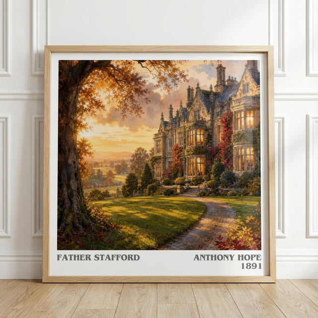 Father Stafford Literary Art Print by Anthony Hope