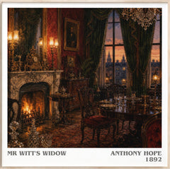 Mr Witt's Widow Literary Art Print by Anthony Hope