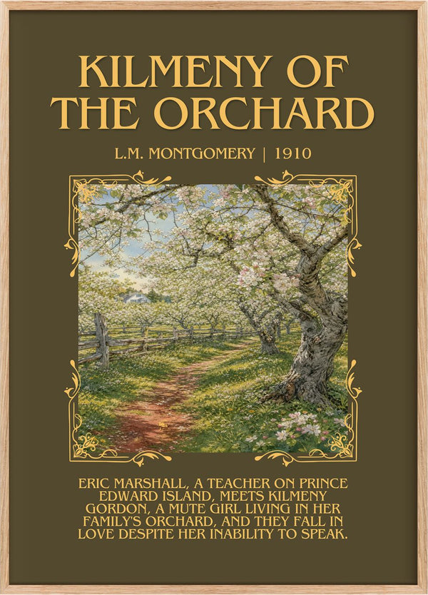 Kilmeny Of The Orchard Minimalist Book Poster by L.M. Montgomery