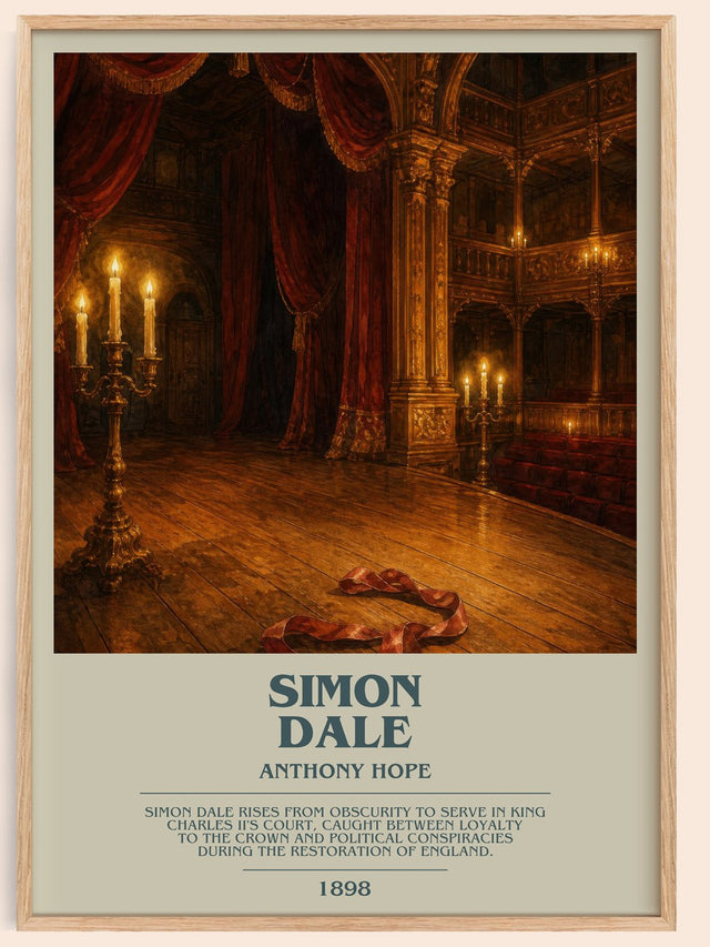 Simon Dale Bookish Wall Art by Anthony Hope