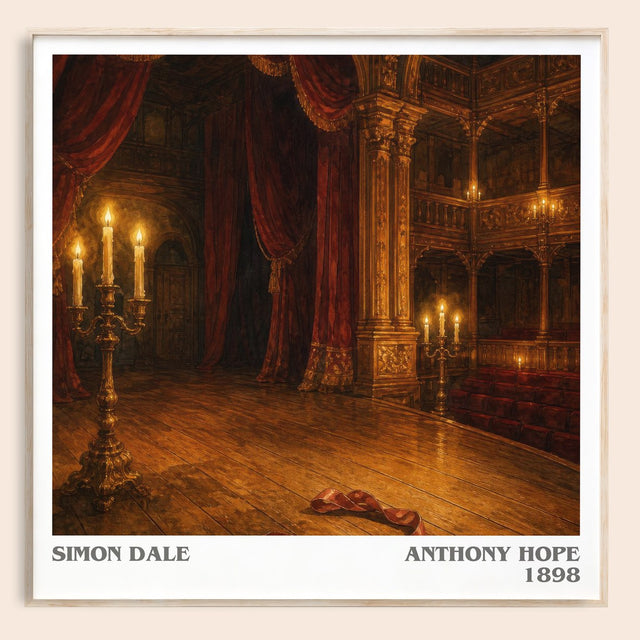 Simon Dale Literary Art Print by Anthony Hope