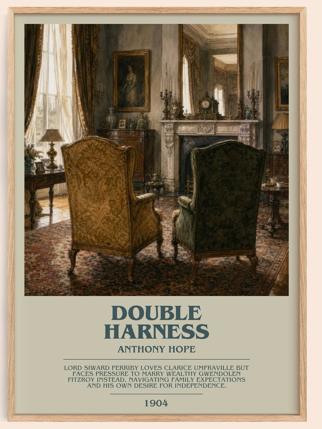 Double Harness Bookish Wall Art by Anthony Hope