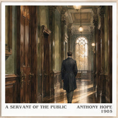 A Servant Of The Public Literary Art Print by Anthony Hope
