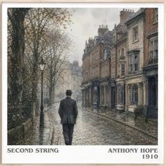 Second String Literary Art Print by Anthony Hope