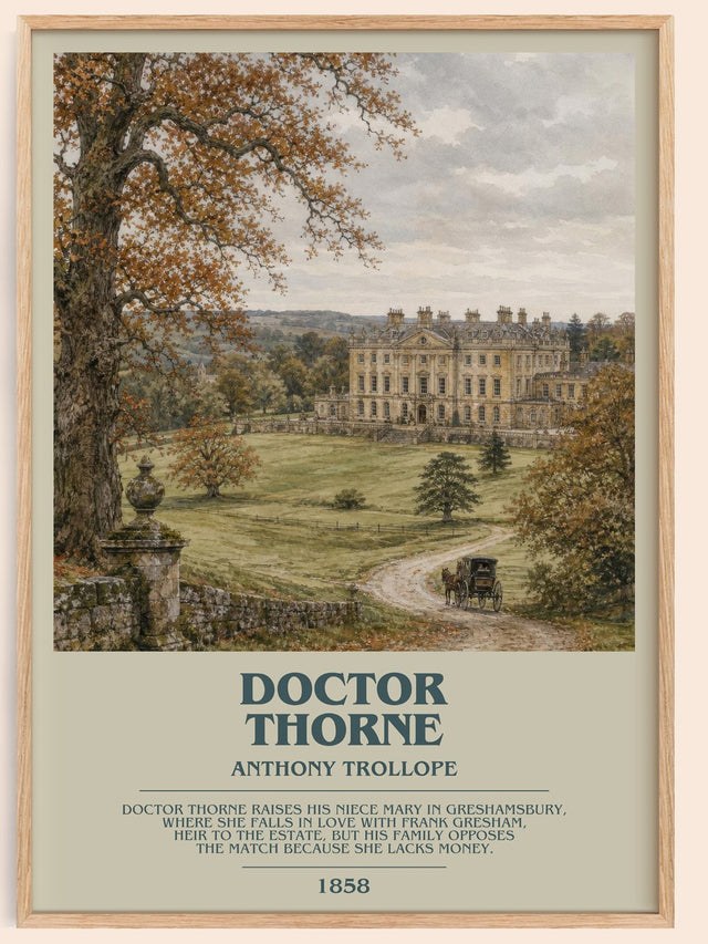 Doctor Thorne Bookish Wall Art by Anthony Trollope