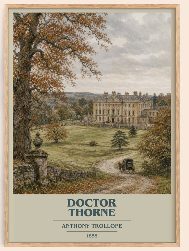 Doctor Thorne Book Cover Poster by Anthony Trollope